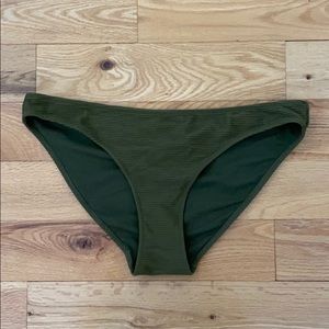 olive green bikini bottoms!